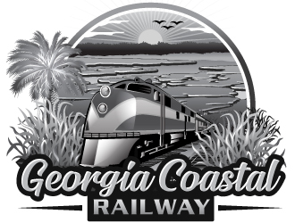 Georgia Coastal Railway logo design by Suvendu