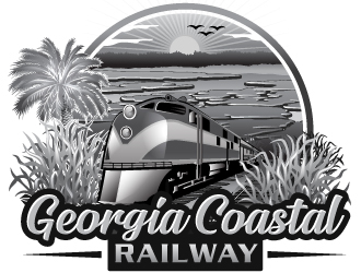 Georgia Coastal Railway logo design by Suvendu