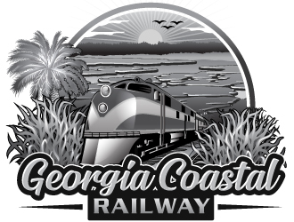 Georgia Coastal Railway logo design by Suvendu