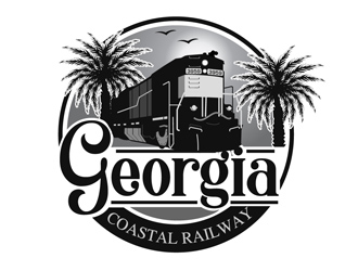 Georgia Coastal Railway logo design by DreamLogoDesign