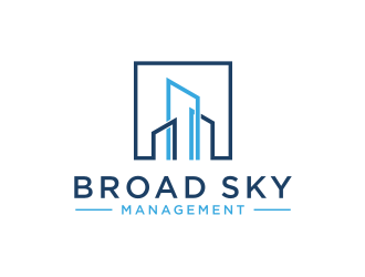 Broad Sky Management logo design by asyqh