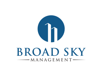 Broad Sky Management logo design by asyqh