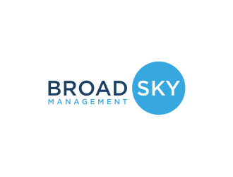 Broad Sky Management logo design by asyqh