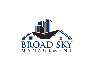 Broad Sky Management logo design by Editor