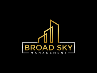 Broad Sky Management logo design by GassPoll