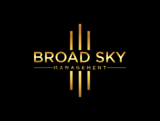 Broad Sky Management logo design by luckyprasetyo