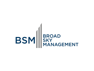 Broad Sky Management logo design by luckyprasetyo