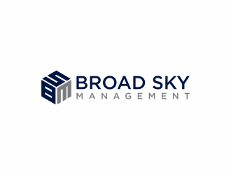 Broad Sky Management logo design by luckyprasetyo