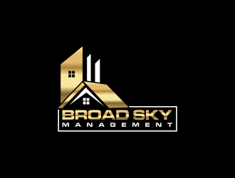 Broad Sky Management logo design by luckyprasetyo