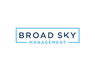 Broad Sky Management logo design by asyqh