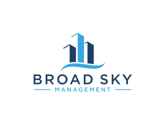 Broad Sky Management logo design by asyqh