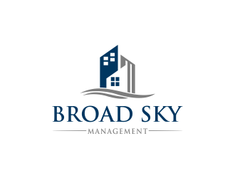 Broad Sky Management logo design by luckyprasetyo