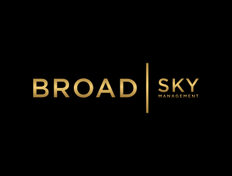 Broad Sky Management logo design by menanagan