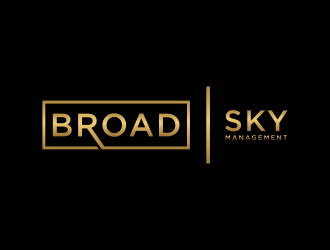 Broad Sky Management logo design by menanagan