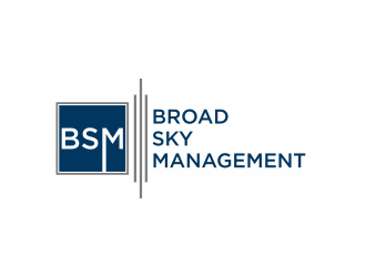 Broad Sky Management logo design by luckyprasetyo