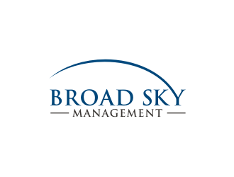 Broad Sky Management logo design by muda_belia