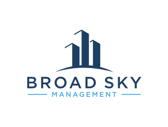 Broad Sky Management logo design by asyqh