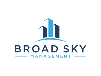 Broad Sky Management logo design by asyqh