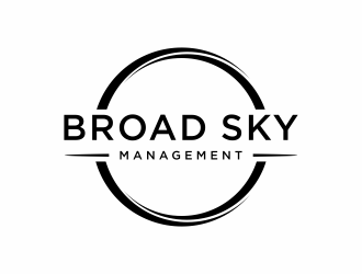 Broad Sky Management logo design by christabel