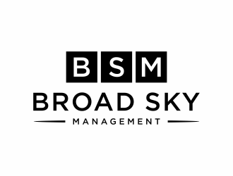 Broad Sky Management logo design by christabel