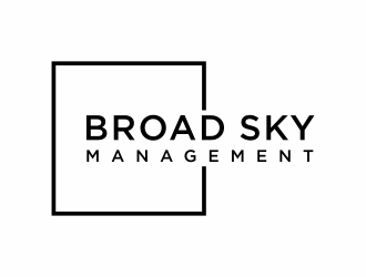 Broad Sky Management logo design by christabel