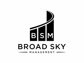 Broad Sky Management logo design by christabel