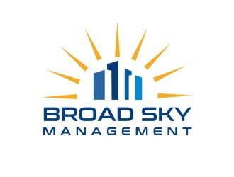 Broad Sky Management logo design by maspion