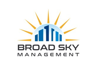 Broad Sky Management logo design by maspion