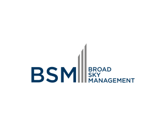 Broad Sky Management logo design by luckyprasetyo