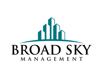 Broad Sky Management logo design by Panara