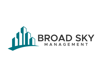 Broad Sky Management logo design by Panara