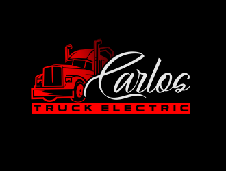 Carlos Truck Electric logo design by bosbejo