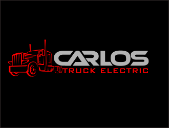 Carlos Truck Electric logo design by bosbejo