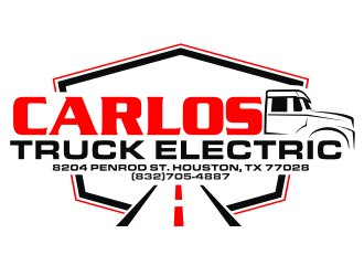 Carlos Truck Electric logo design by coco