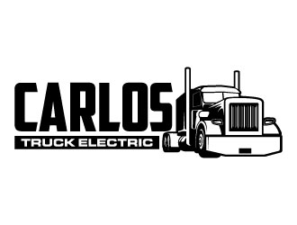 Carlos Truck Electric logo design by daywalker