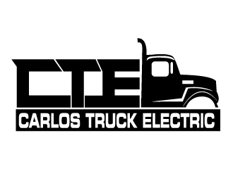 Carlos Truck Electric logo design by Suvendu