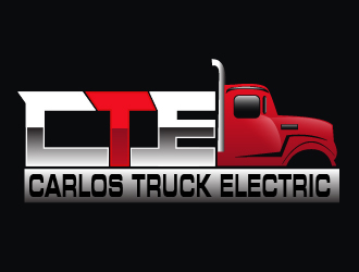 Carlos Truck Electric logo design by Suvendu