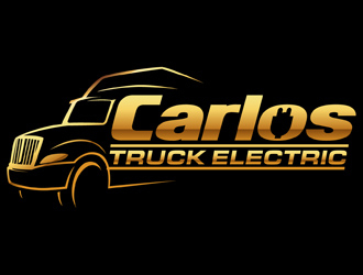 Carlos Truck Electric logo design by DreamLogoDesign