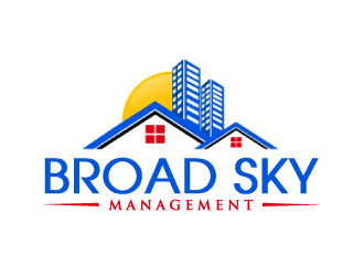 Broad Sky Management logo design by AamirKhan