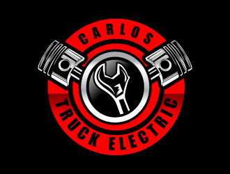 Carlos Truck Electric logo design by Suvendu