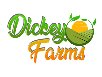 Dickey Farms logo design by Suvendu