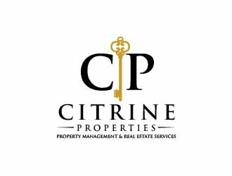 Citrine Properties logo design by usef44