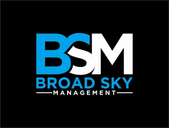 Broad Sky Management logo design by josephira