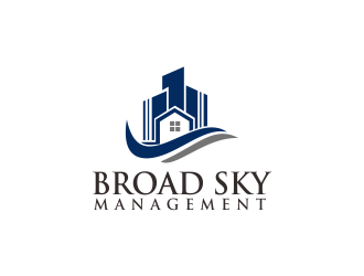 Broad Sky Management logo design by Editor