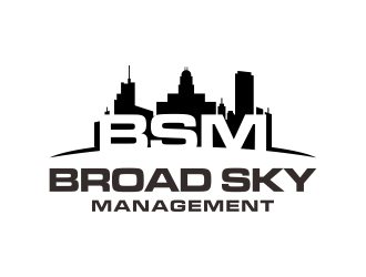 Broad Sky Management logo design by dodihanz