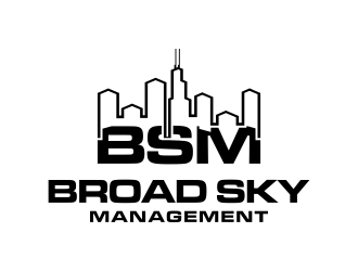 Broad Sky Management logo design by dodihanz