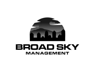 Broad Sky Management logo design by dodihanz