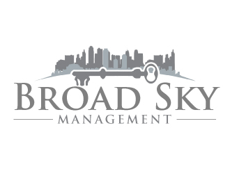 Broad Sky Management logo design by AamirKhan