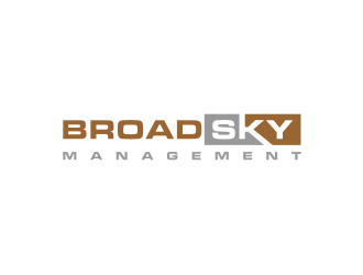 Broad Sky Management logo design by bricton