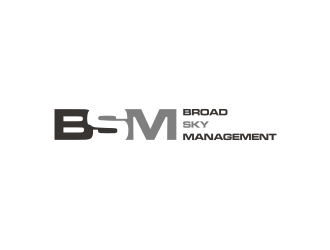 Broad Sky Management logo design by bricton